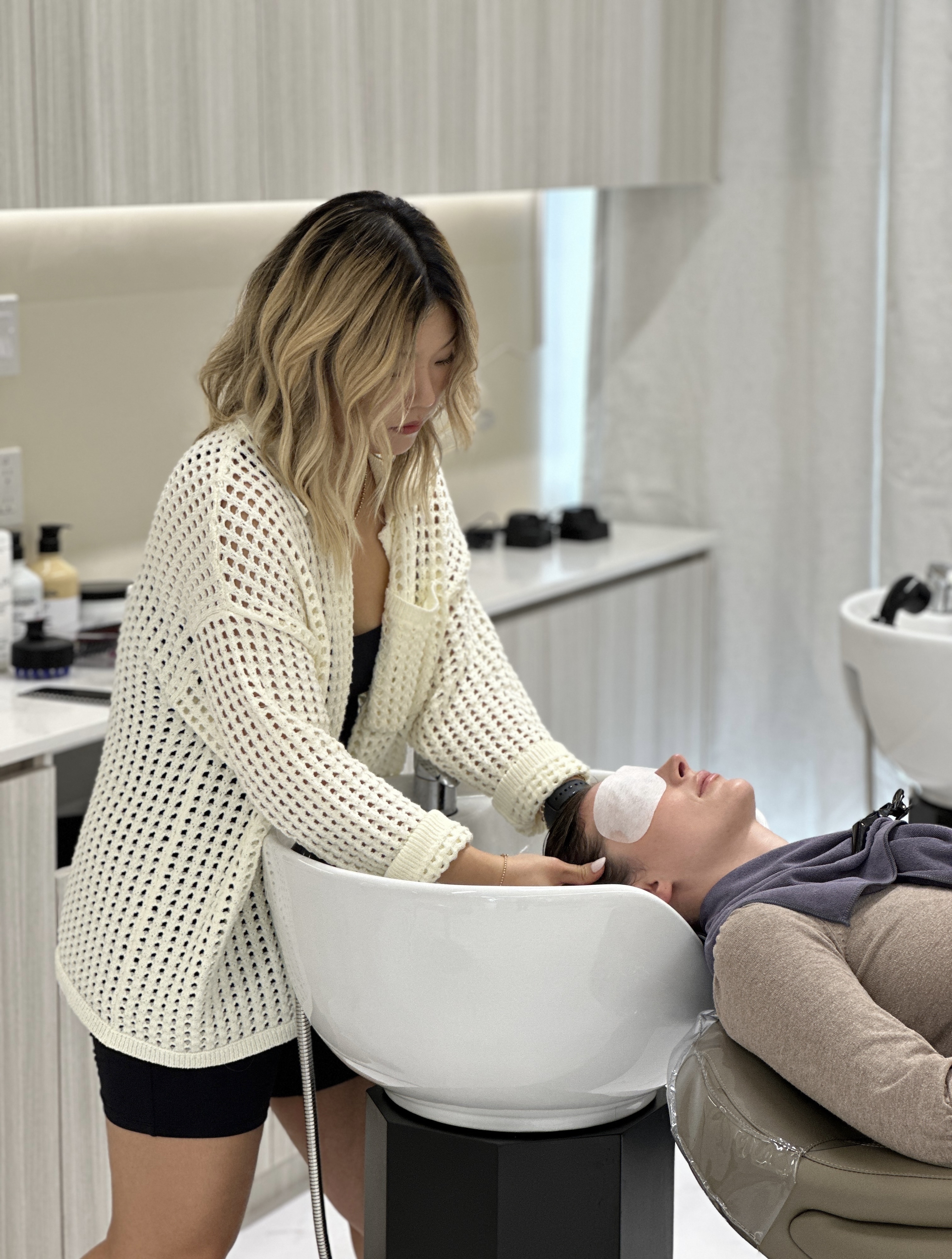 Seamless hair extensions by Salon Dain Forest Hill